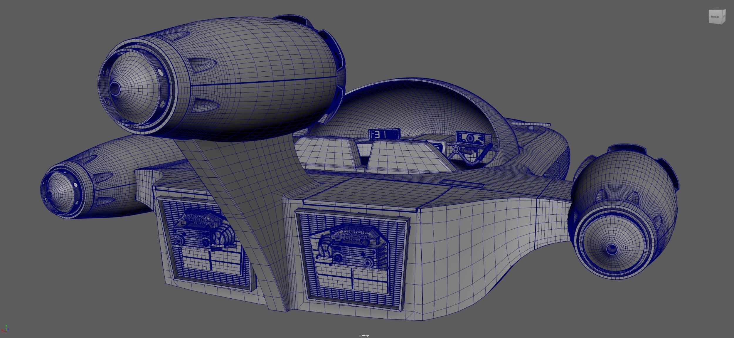 Landspeeder 3D model_21