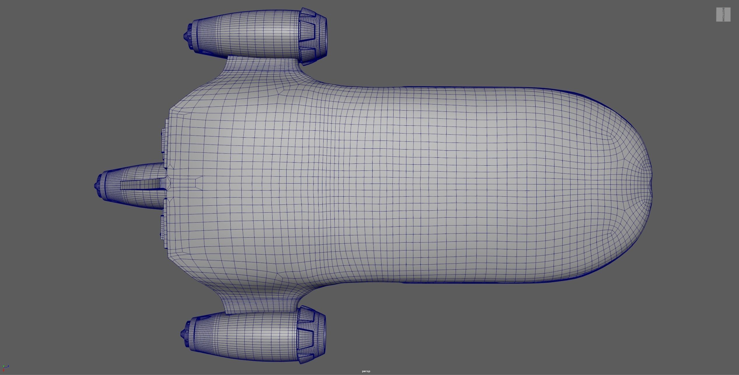 Landspeeder 3D model_27