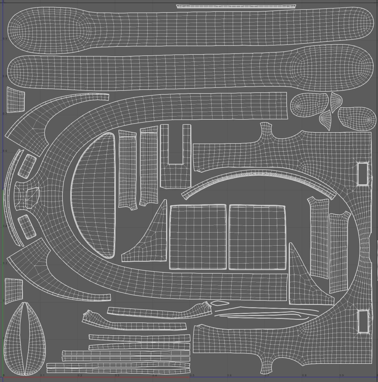 Landspeeder 3D model_28