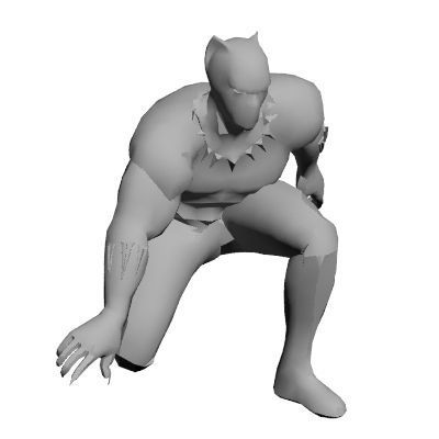 Superhero concept 3D model_8
