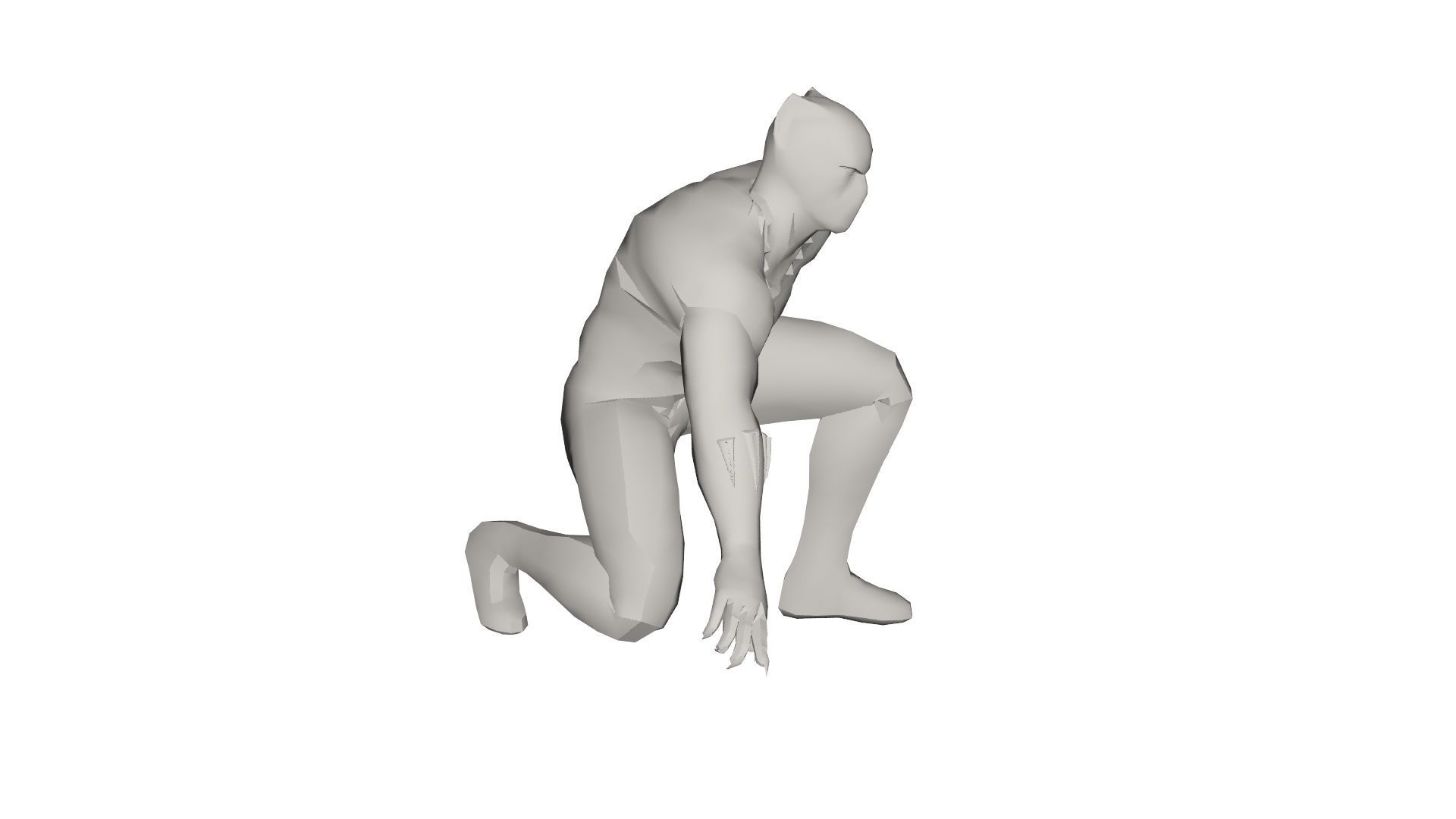 Superhero concept 3D model_1