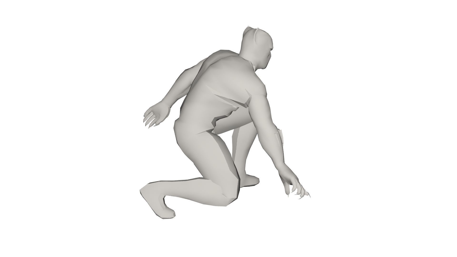 Superhero concept 3D model_2