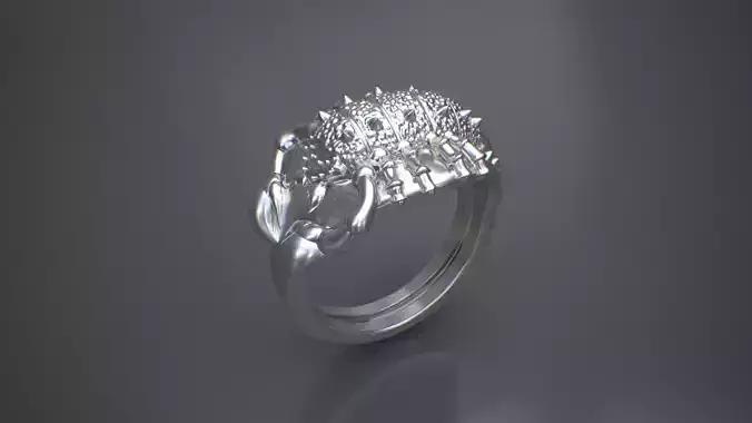 Scorpion Ring - Size 4 to 11 US