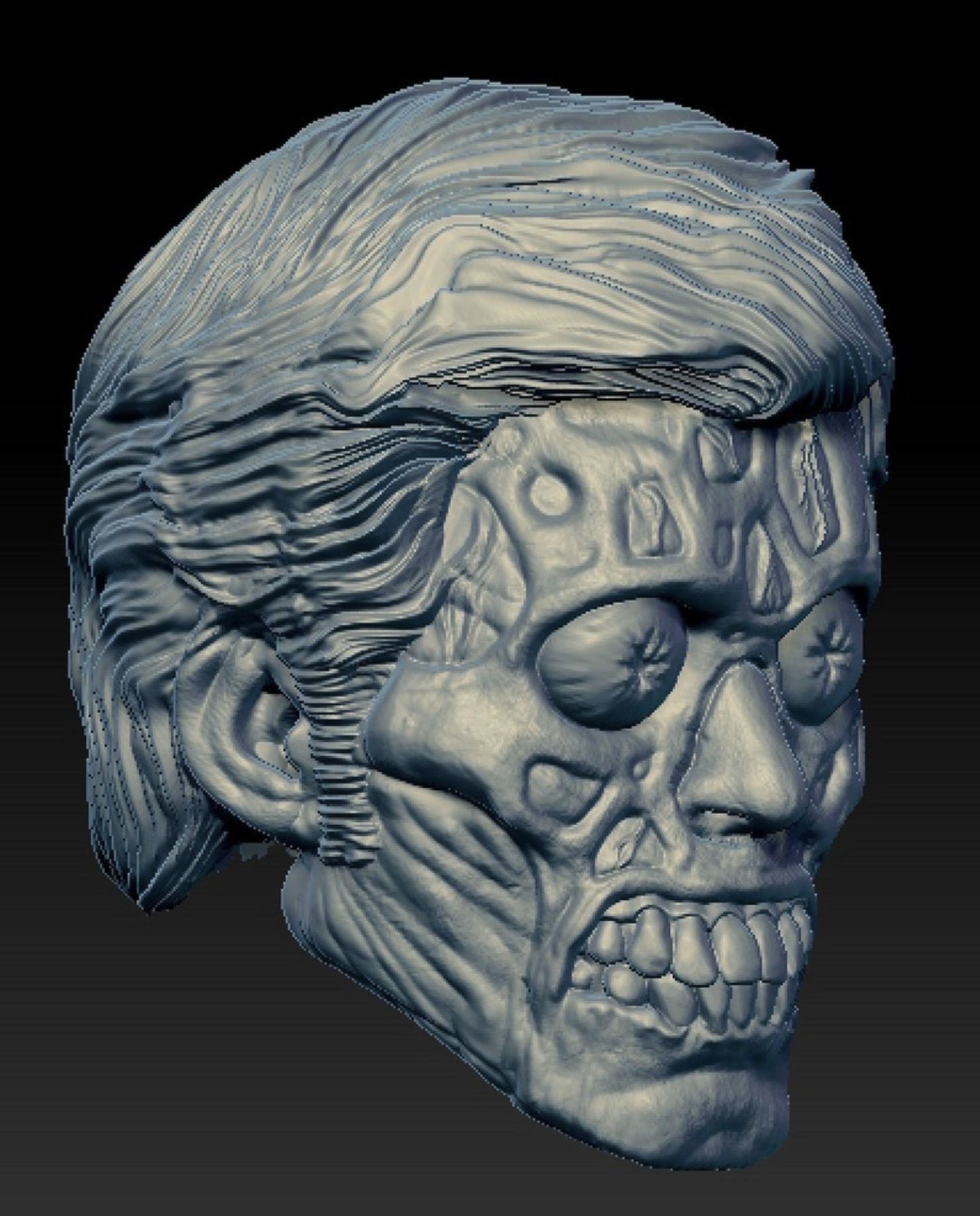 They Live Ghoul 3D print model_2