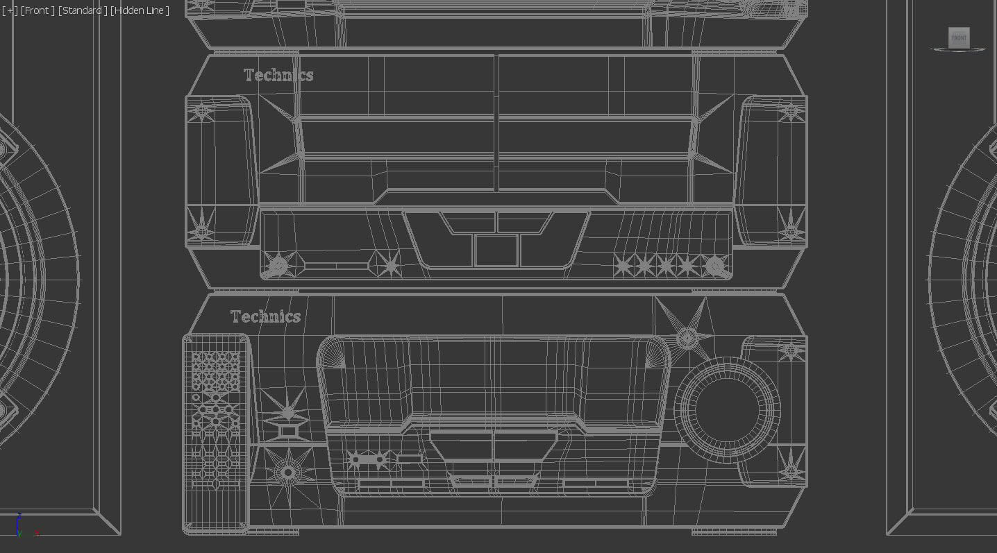 Technics EH750 3D model_6