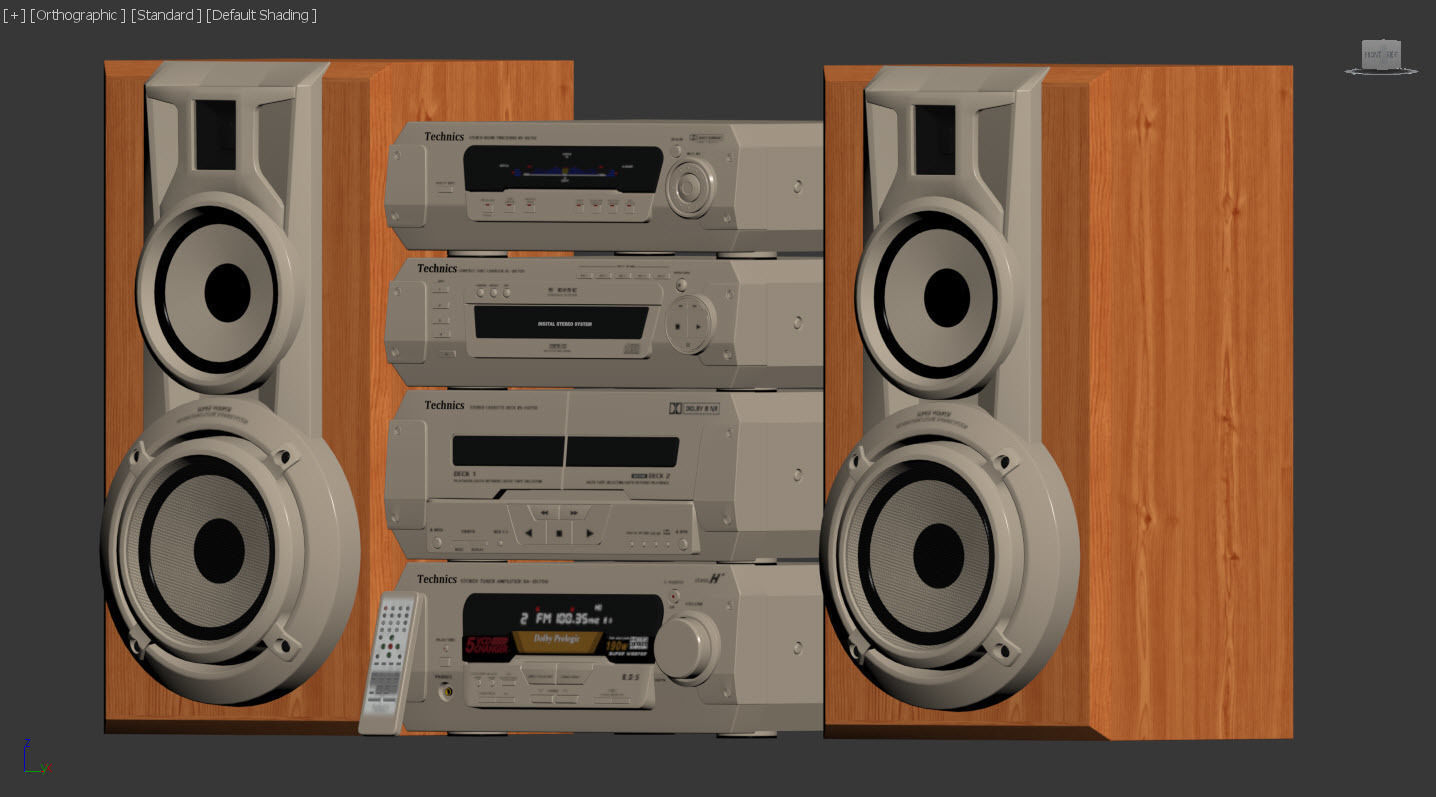 Technics EH750 3D model_5