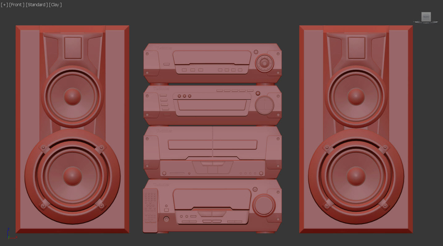 Technics EH750 3D model_9