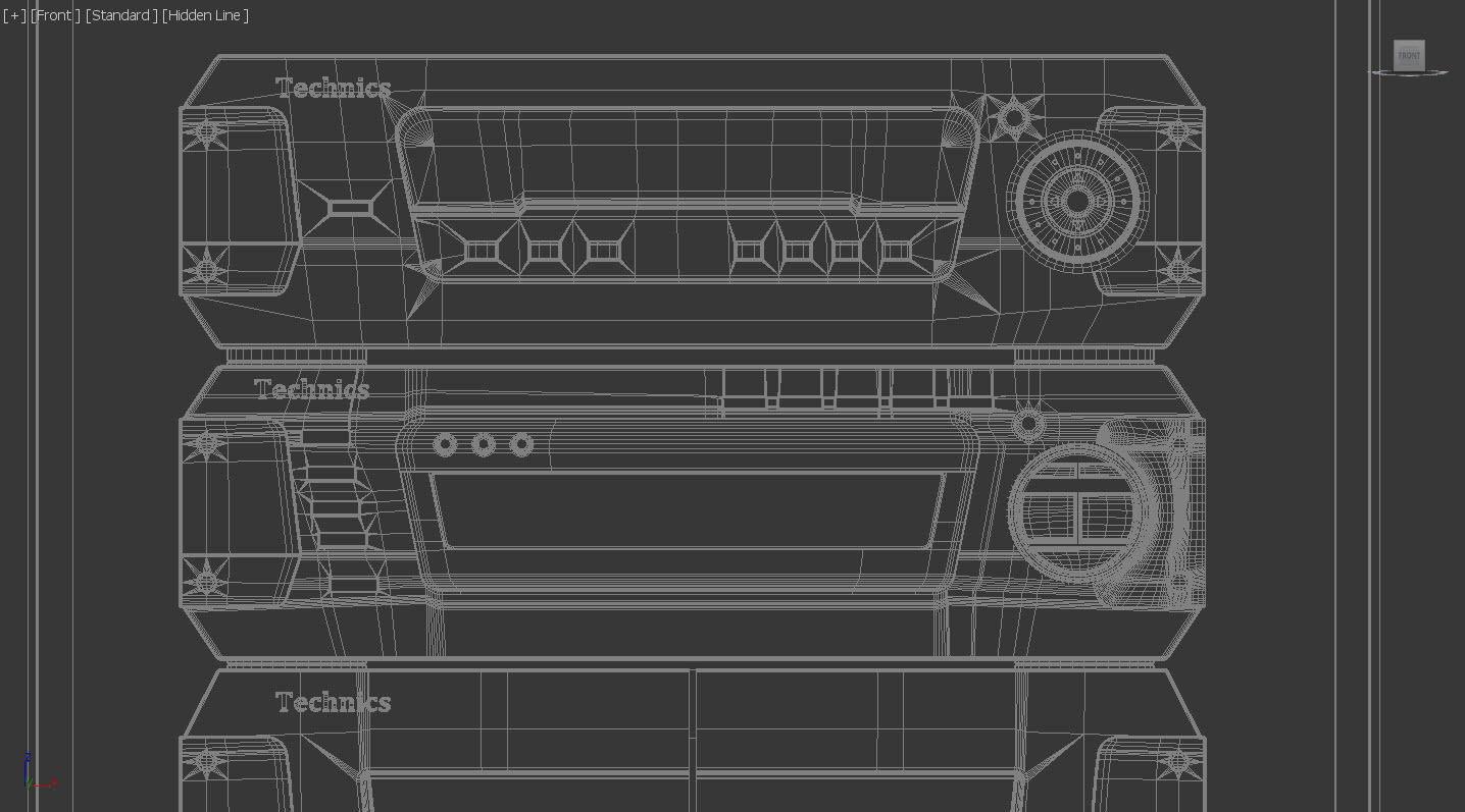 Technics EH750 3D model_7