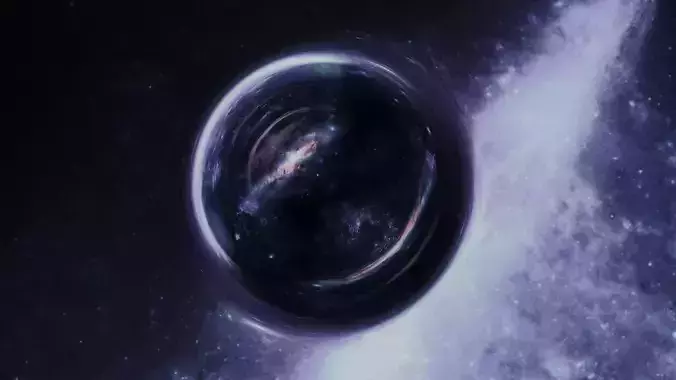 Interstellar-type Wormhole 3D model