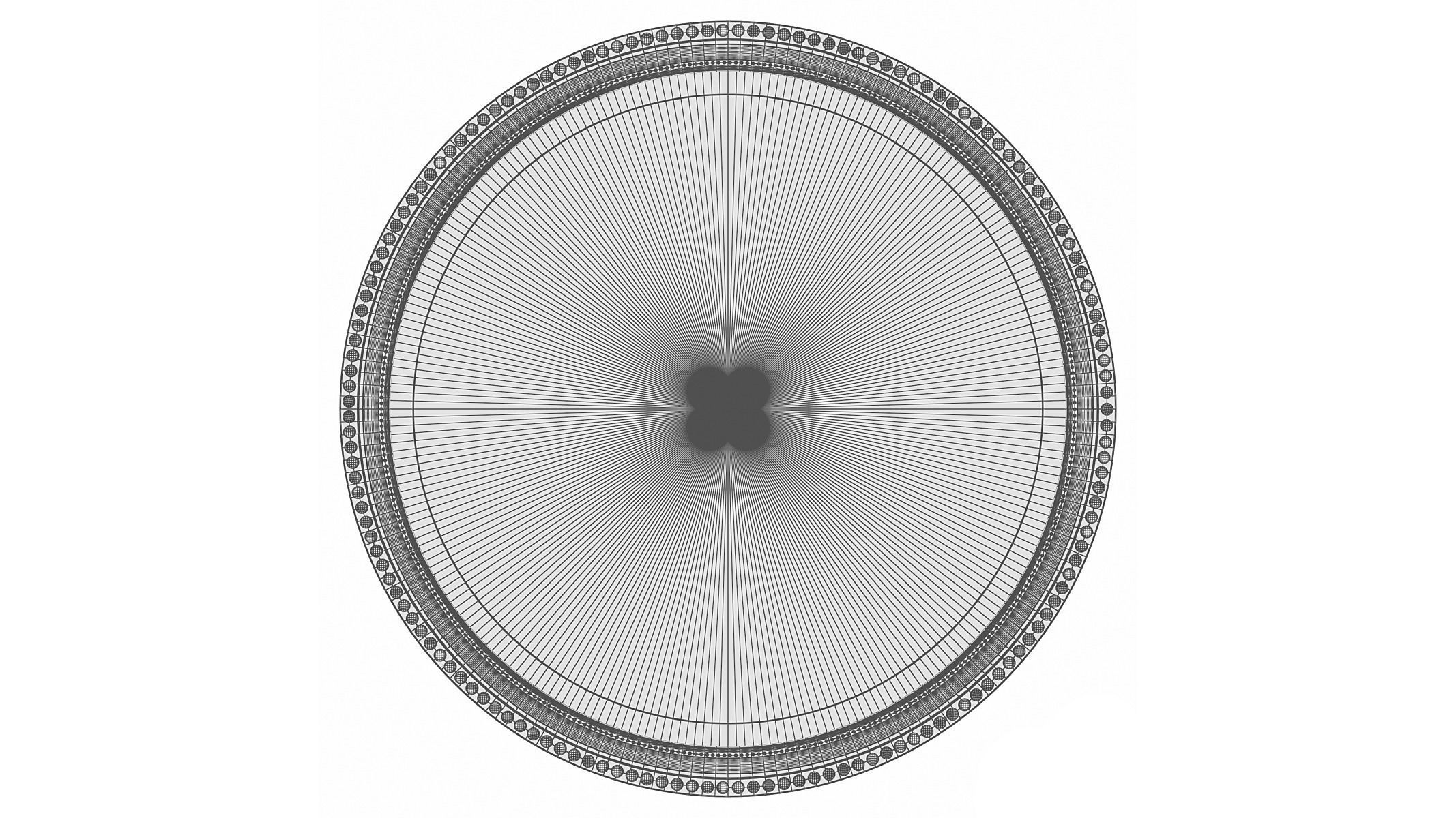 Nunn Traditional Accent Mirror 3D model_3