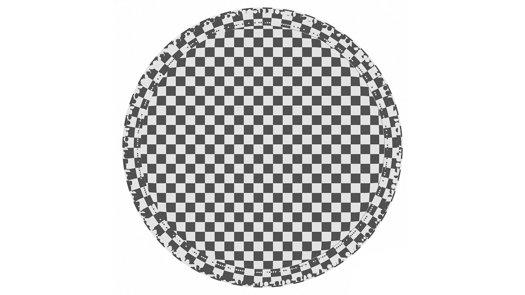 Nunn Traditional Accent Mirror 3D model_2