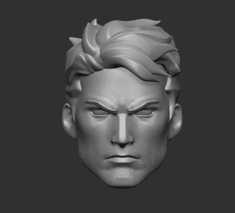 Constantine The House of Mystery - Headsculpt for Action Figures 3D print model_0