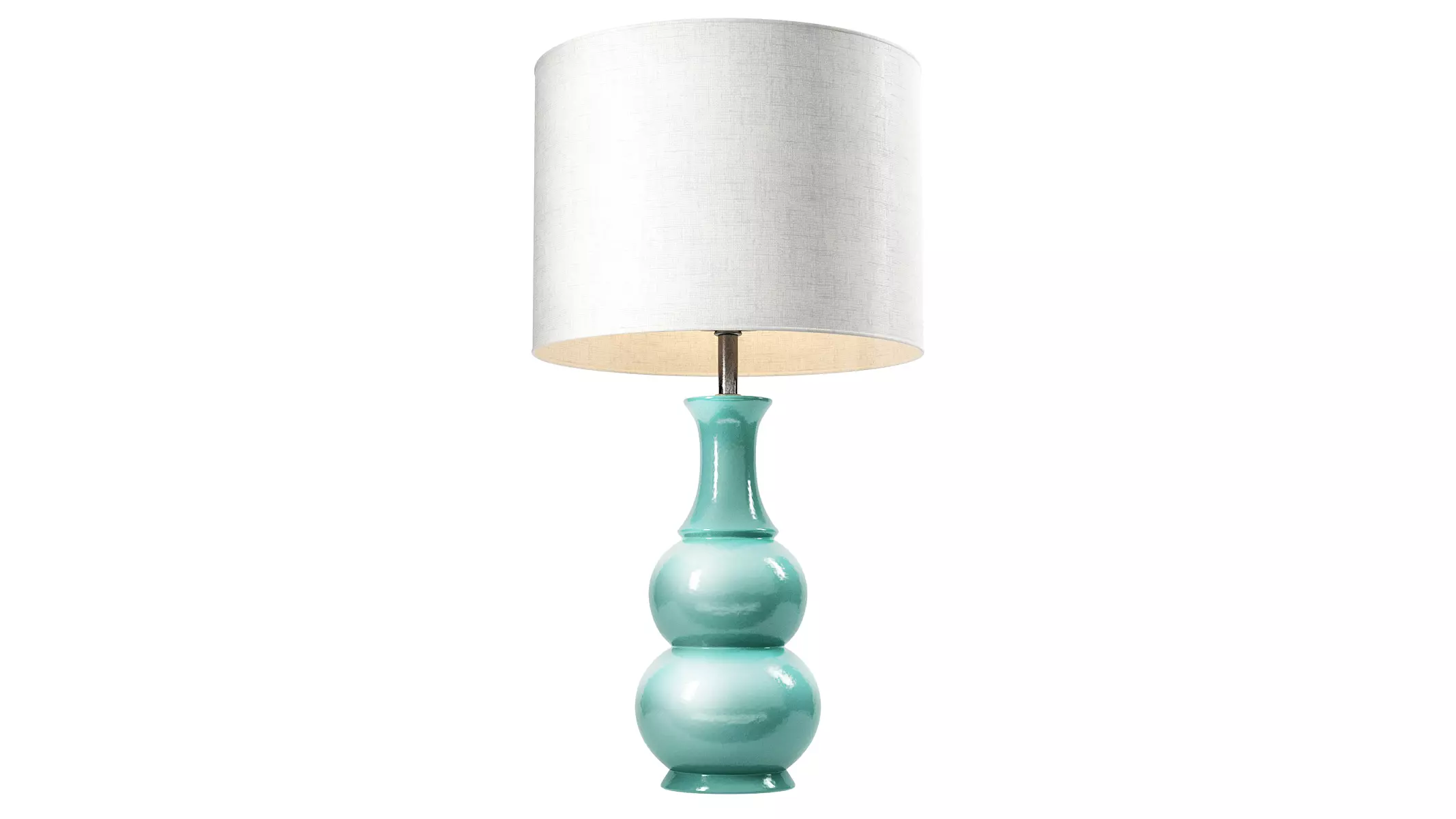 Purcellville Ceramic Table Lamp 3D model_0