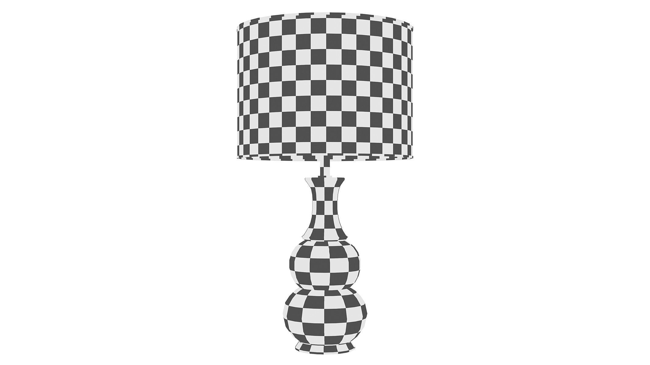 Purcellville Ceramic Table Lamp 3D model_5