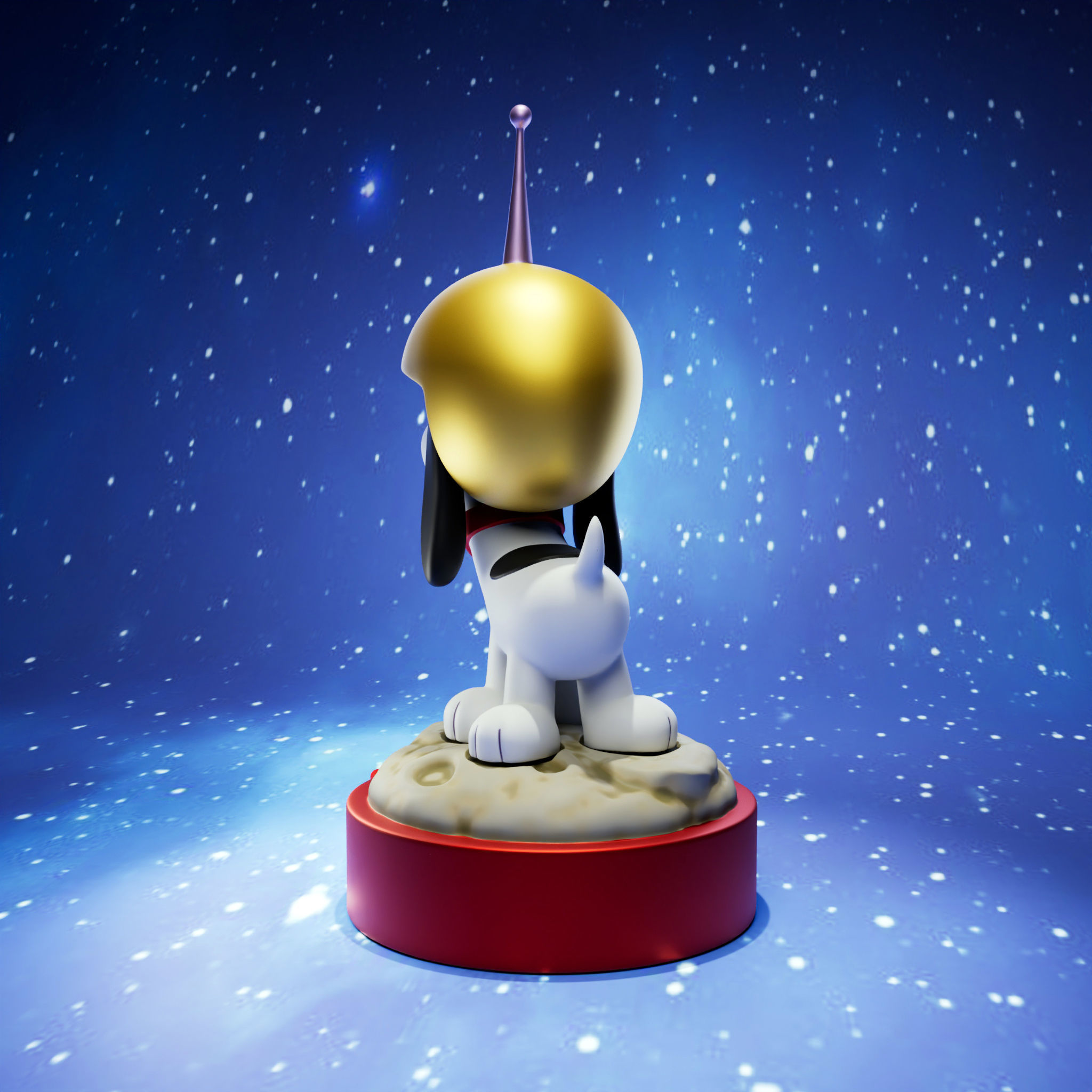 PUPSTAR- THE SPACE KIDETTES 3D print model_3