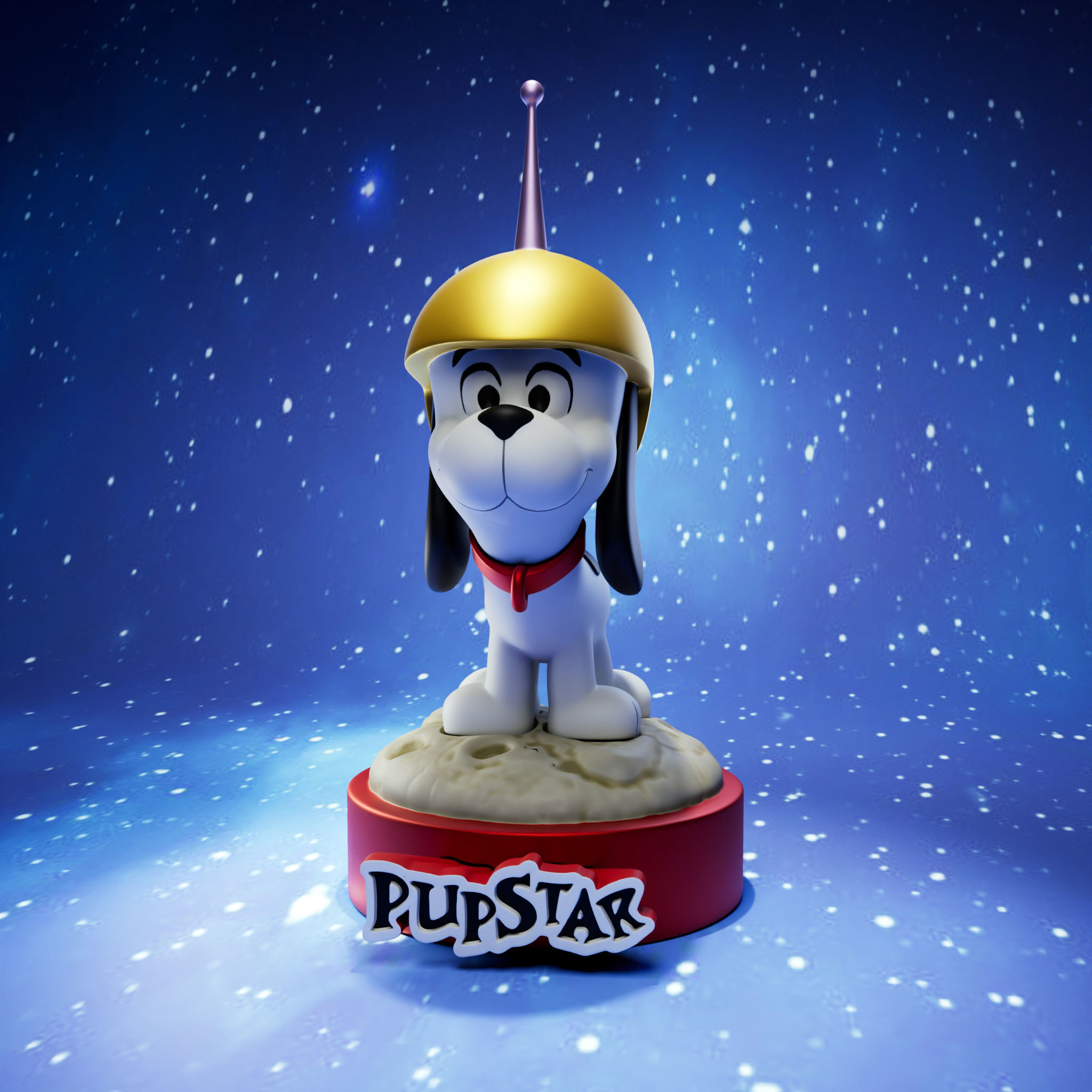 PUPSTAR- THE SPACE KIDETTES 3D print model_1