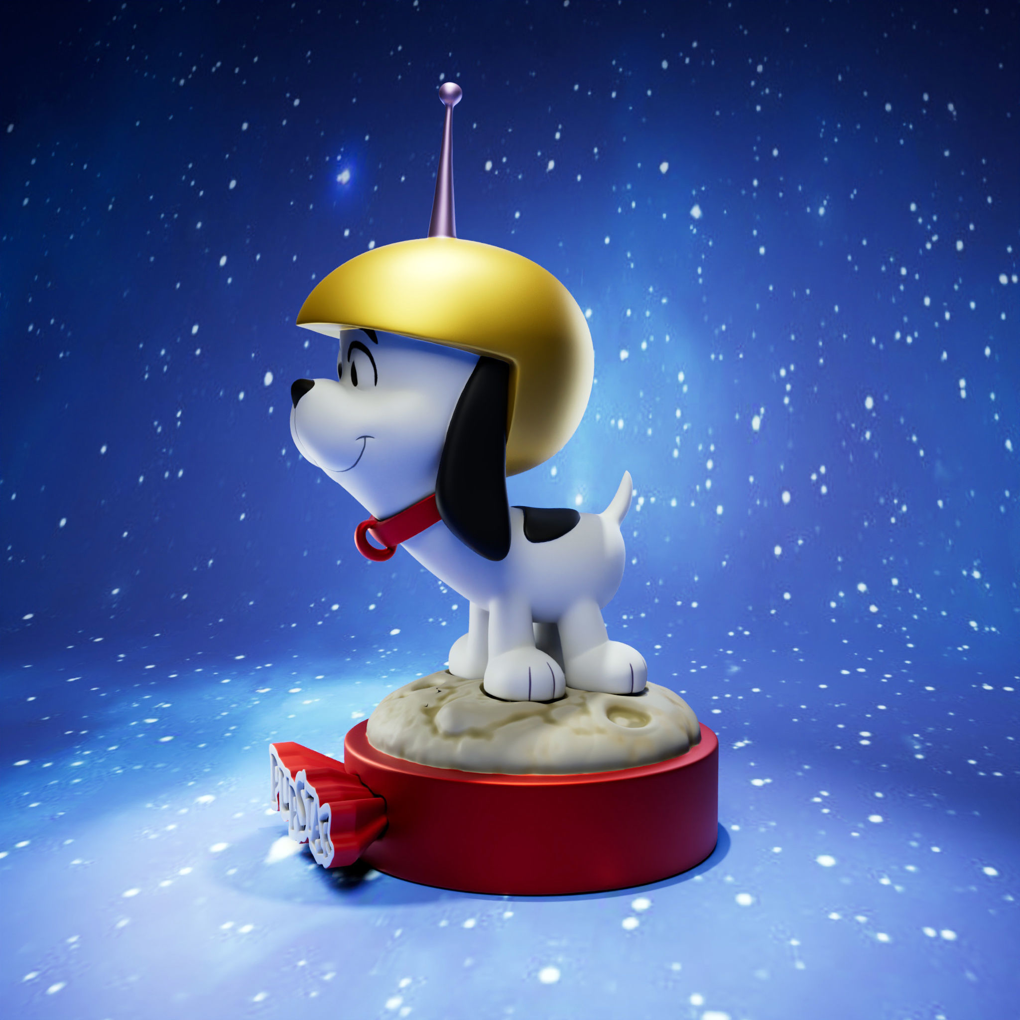 PUPSTAR- THE SPACE KIDETTES 3D print model_2