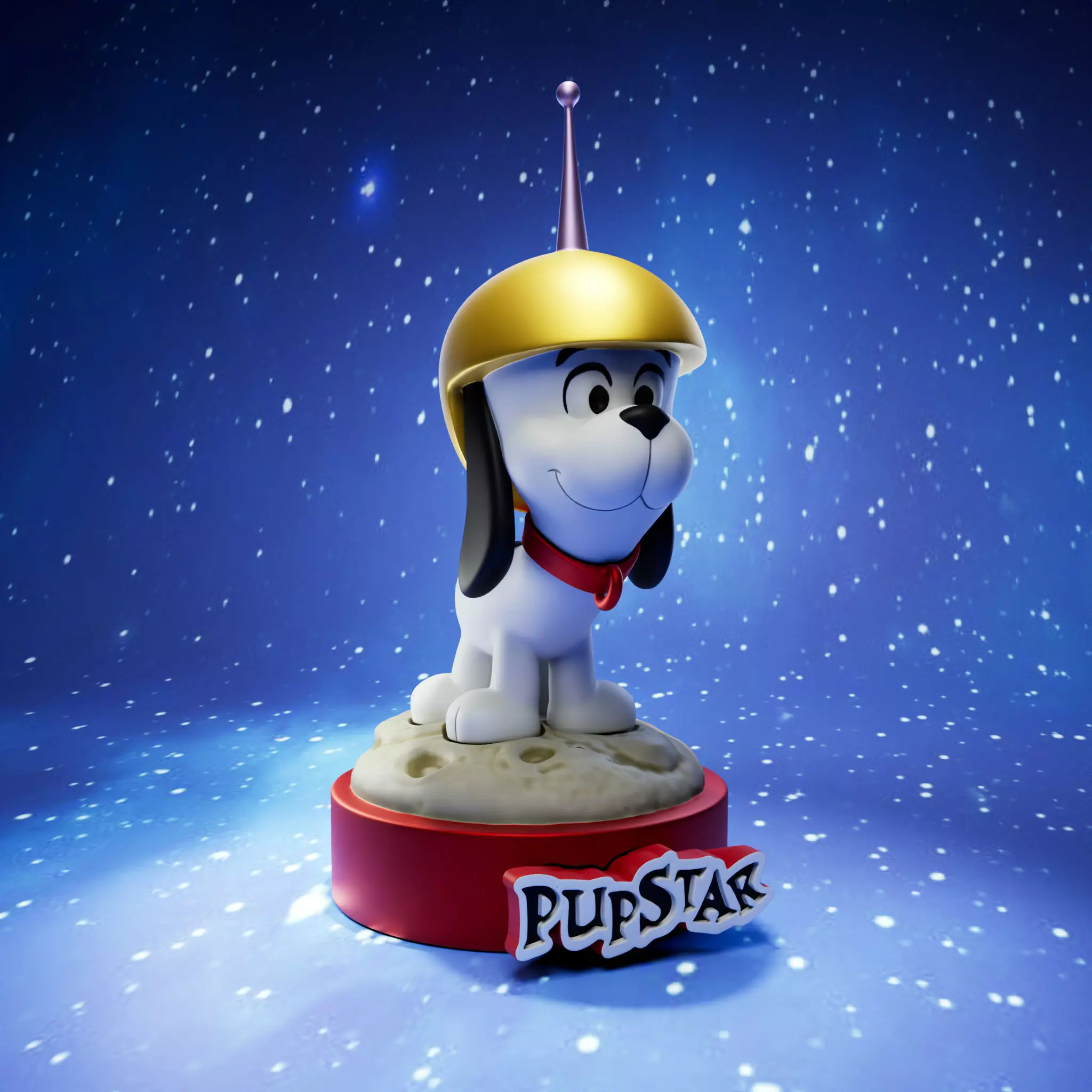 PUPSTAR- THE SPACE KIDETTES 3D print model_0