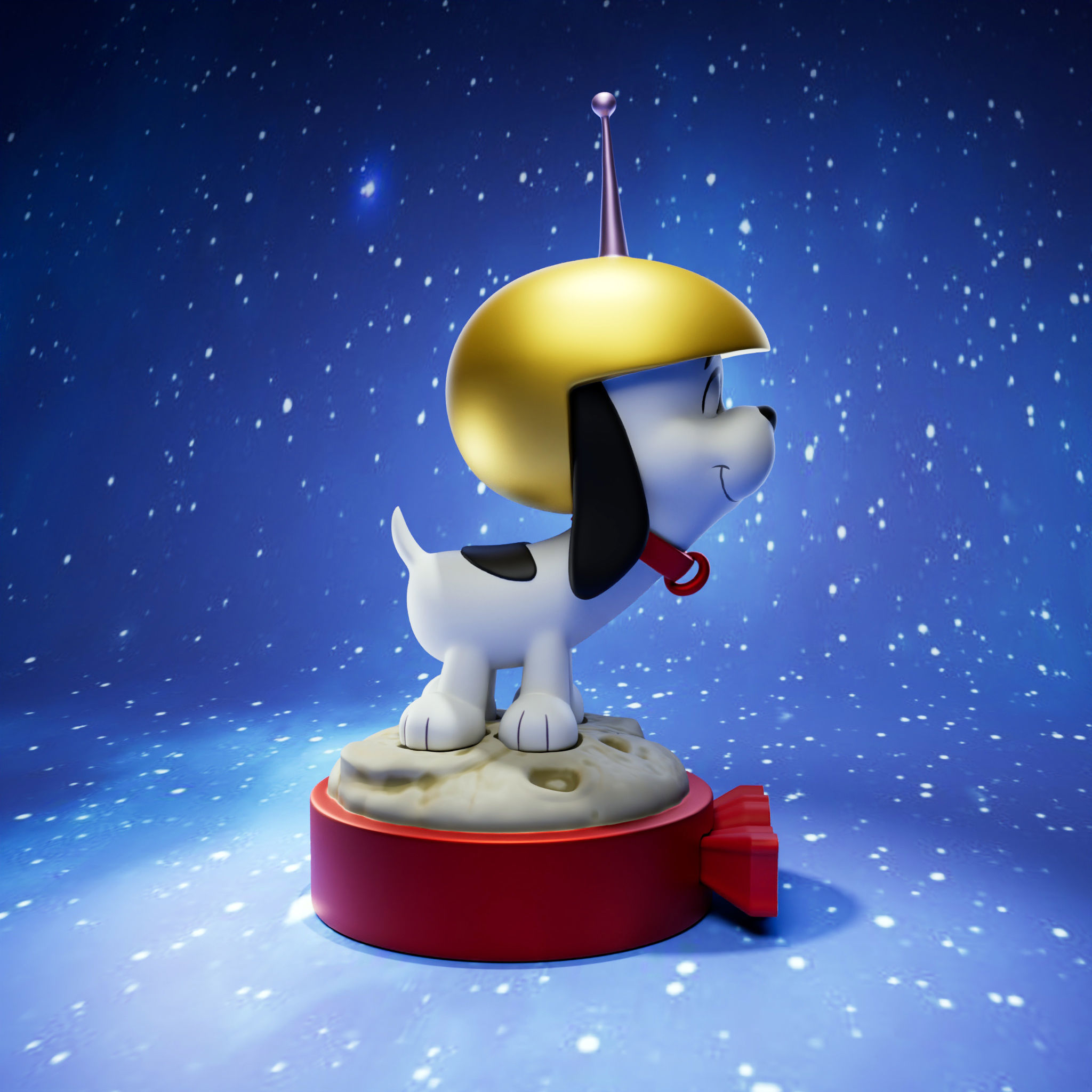 PUPSTAR- THE SPACE KIDETTES 3D print model_4
