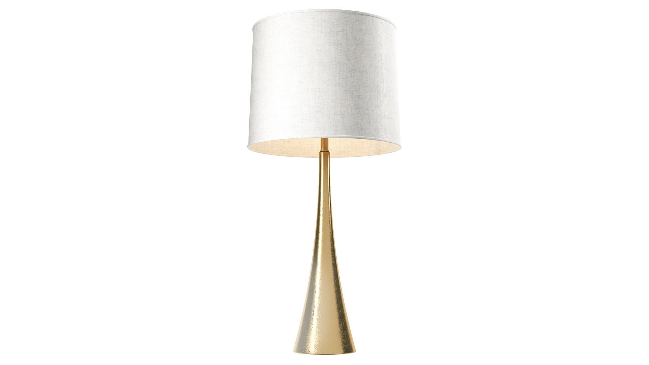 Romina Metal Table Lamp 3D model_1