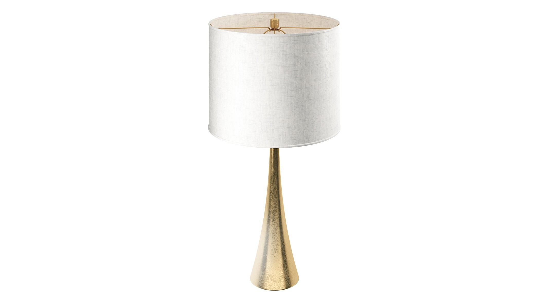 Romina Metal Table Lamp 3D model_2