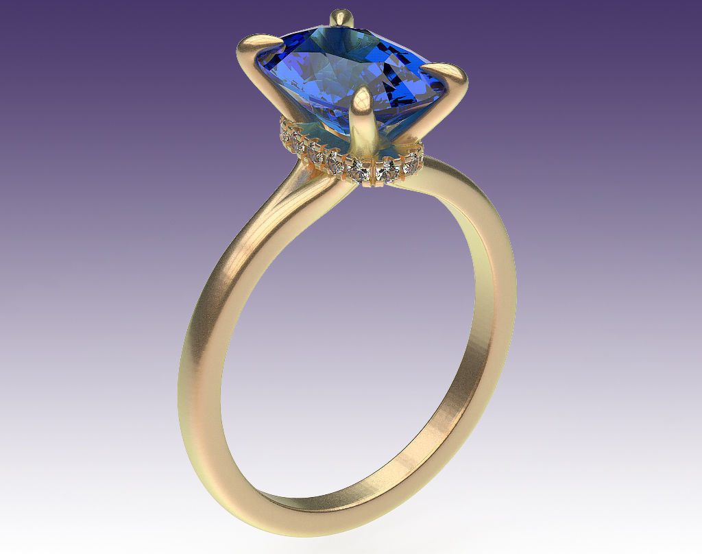 Ring Secret Halo 3D print model_8