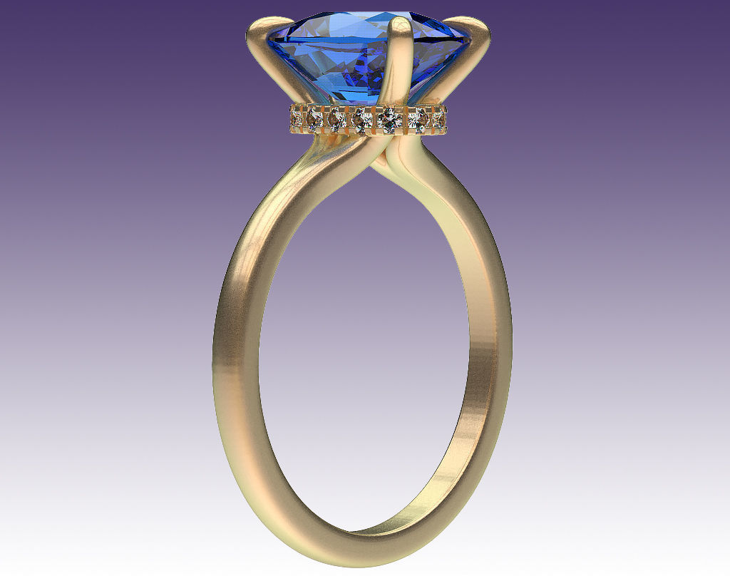 Ring Secret Halo 3D print model_7