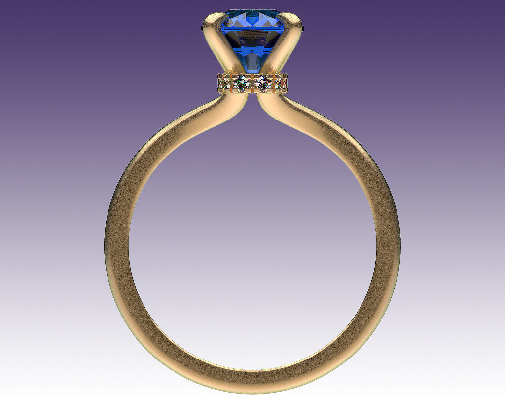 Ring Secret Halo 3D print model_5