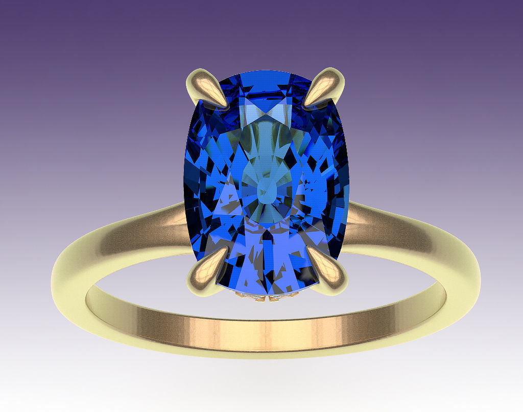 Ring Secret Halo 3D print model_2