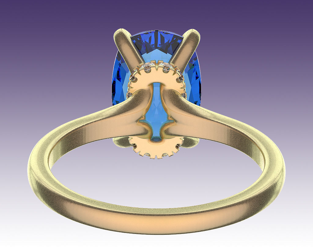 Ring Secret Halo 3D print model_9