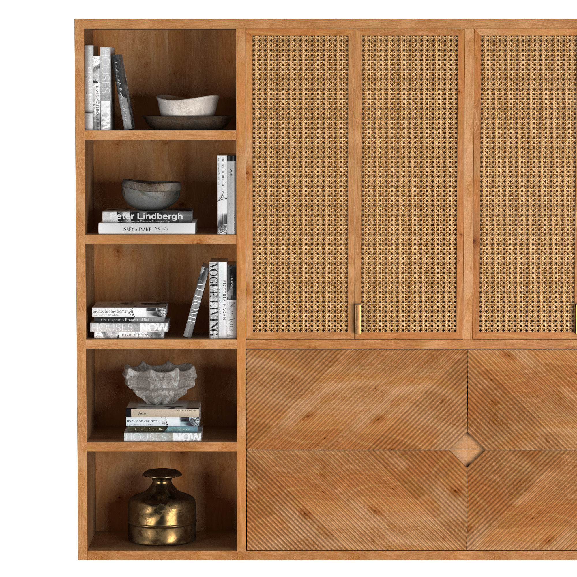 MEDIA CABINET 3D model_3