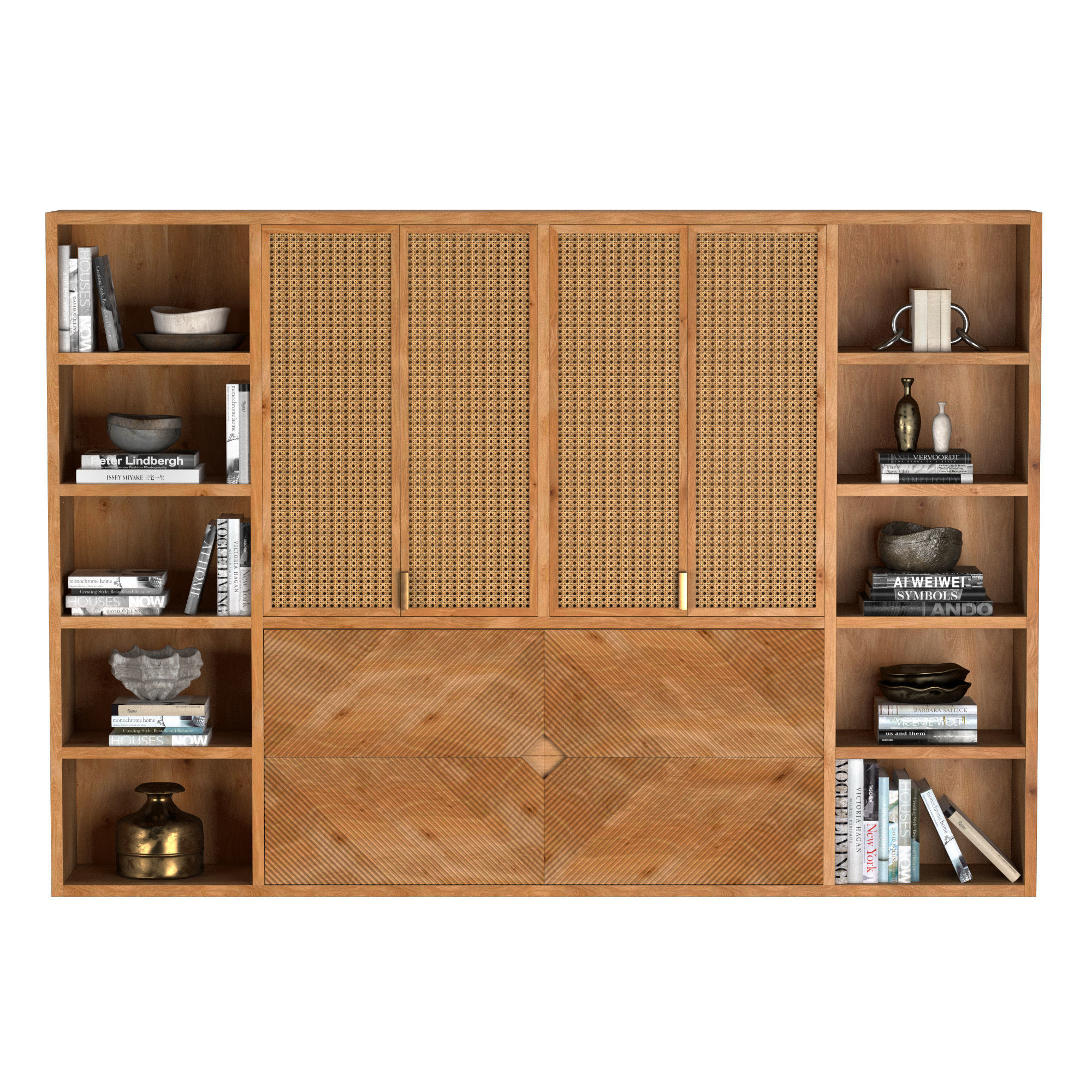 MEDIA CABINET 3D model_2