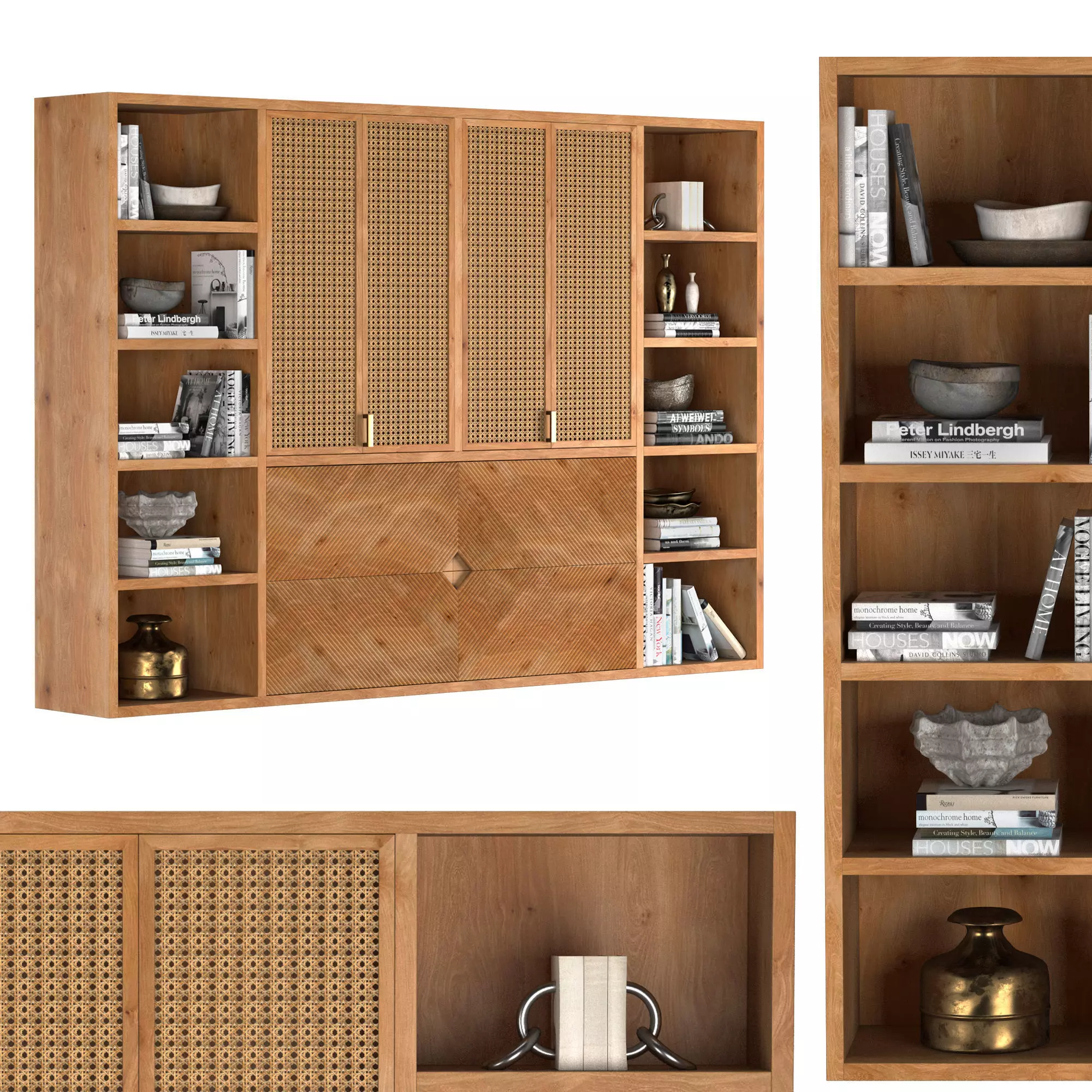 MEDIA CABINET 3D model_0