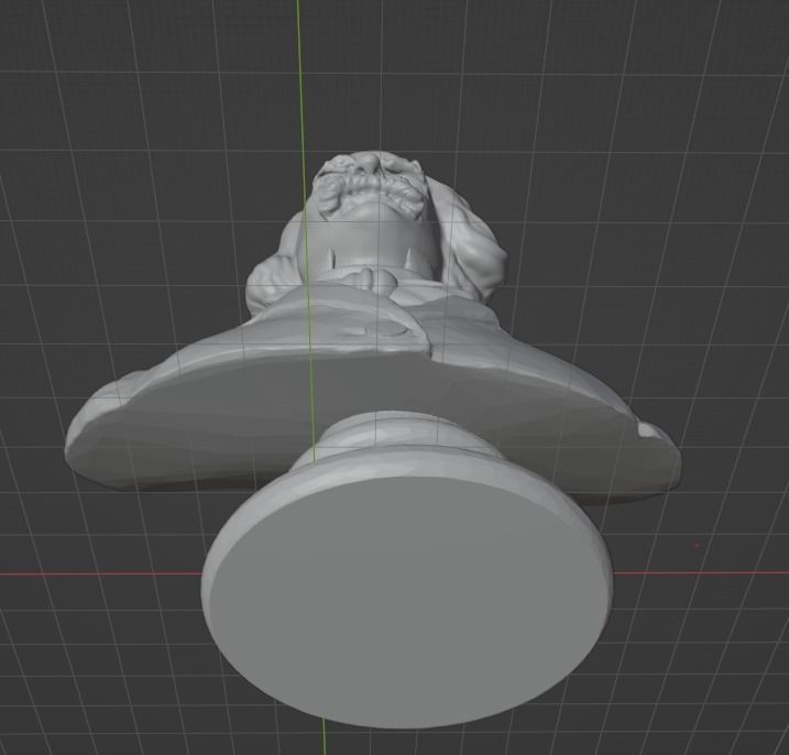 Nathaniel Hawthorne 3D print model_3