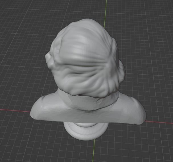 Nathaniel Hawthorne 3D print model_2