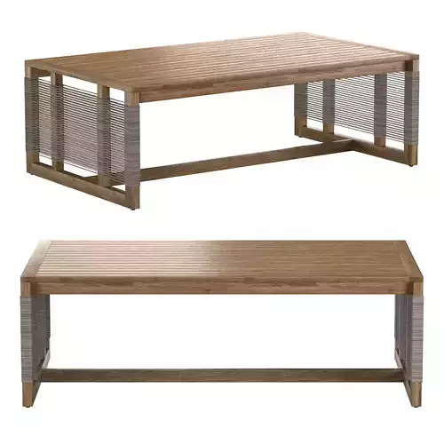 AMALFI OUTDOOR COFFEE TABLE