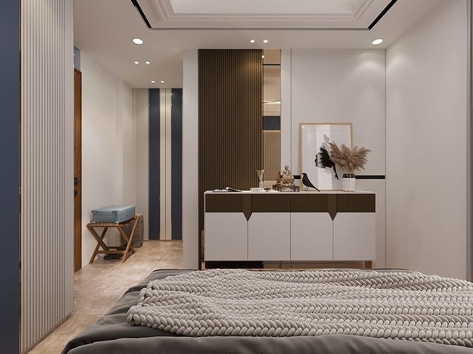 Bedroom 3D Modle 3D Model 3D Printable CGTrader