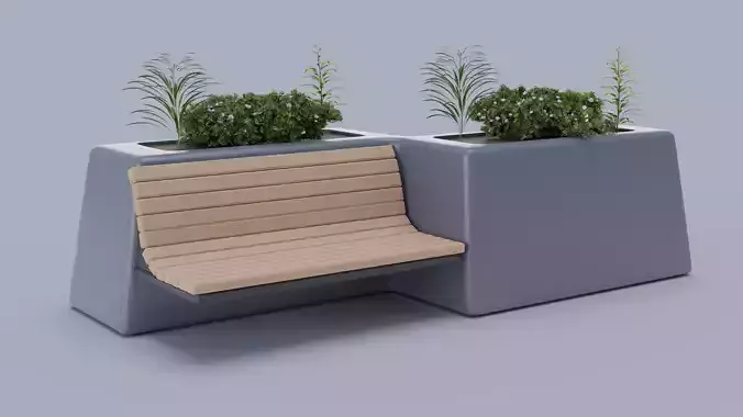 outdoor bench