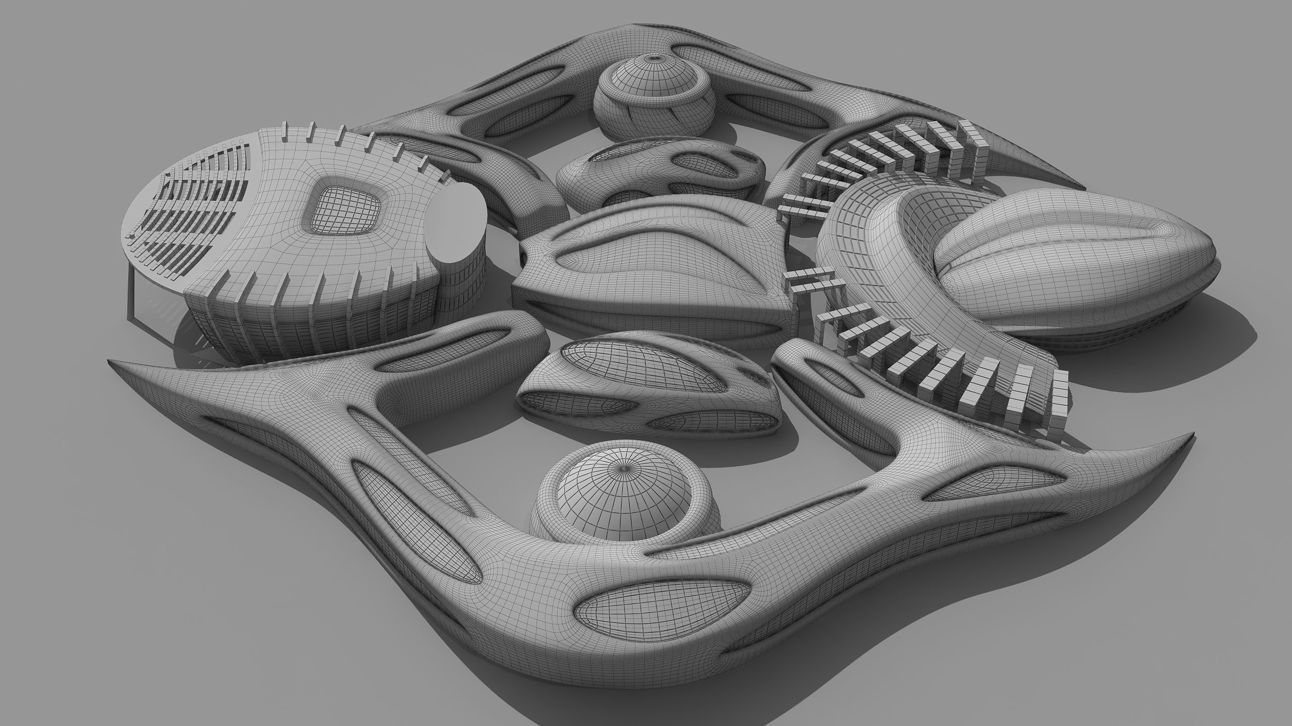 0118 - Organic Building 3D model_14