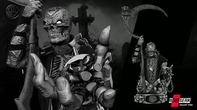 B3DSERK January term 2023 The Nekron Bust