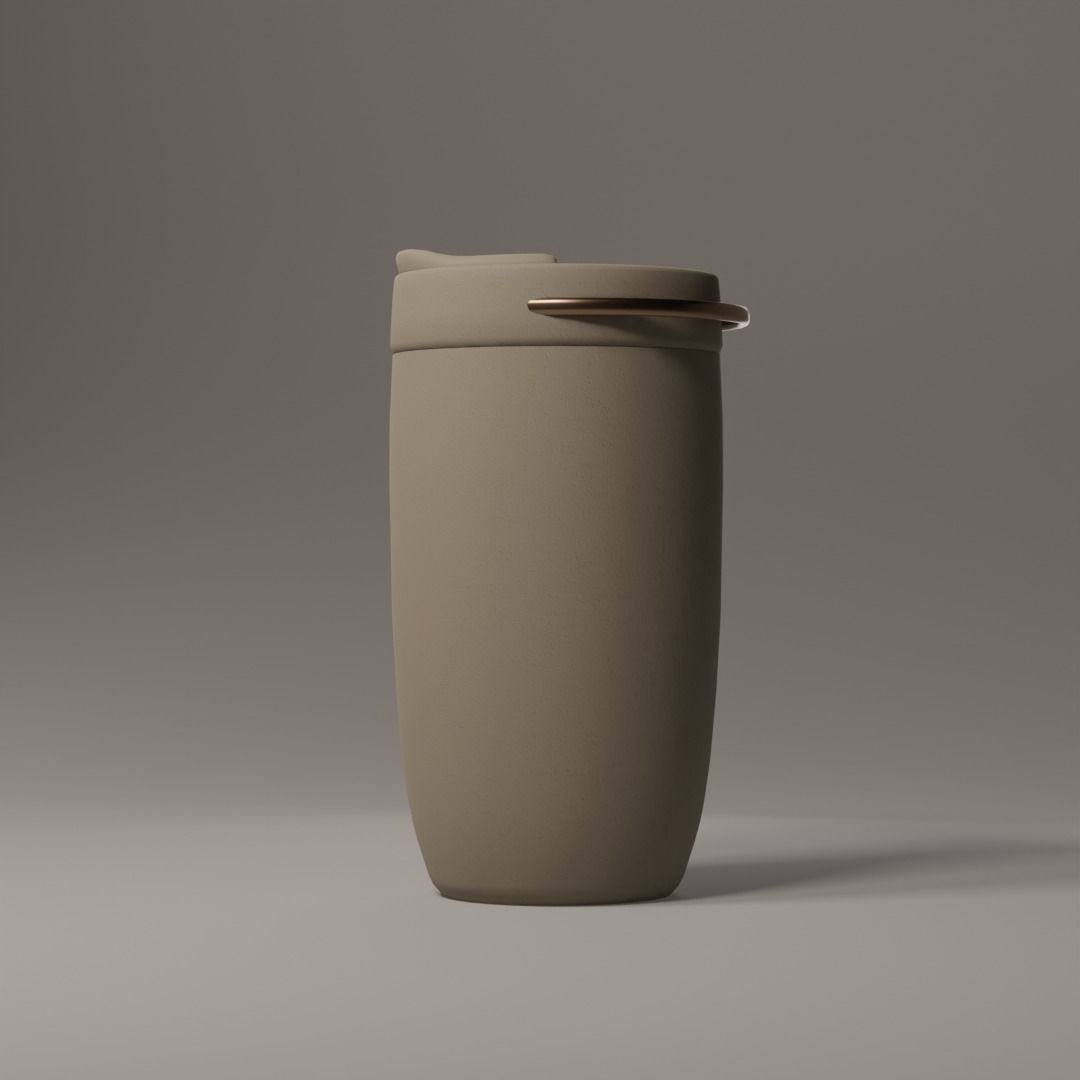 Bottles water bottle 3D model_2