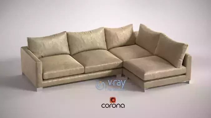 Sofa Zara Corner unit medium  left hand facing extra deep