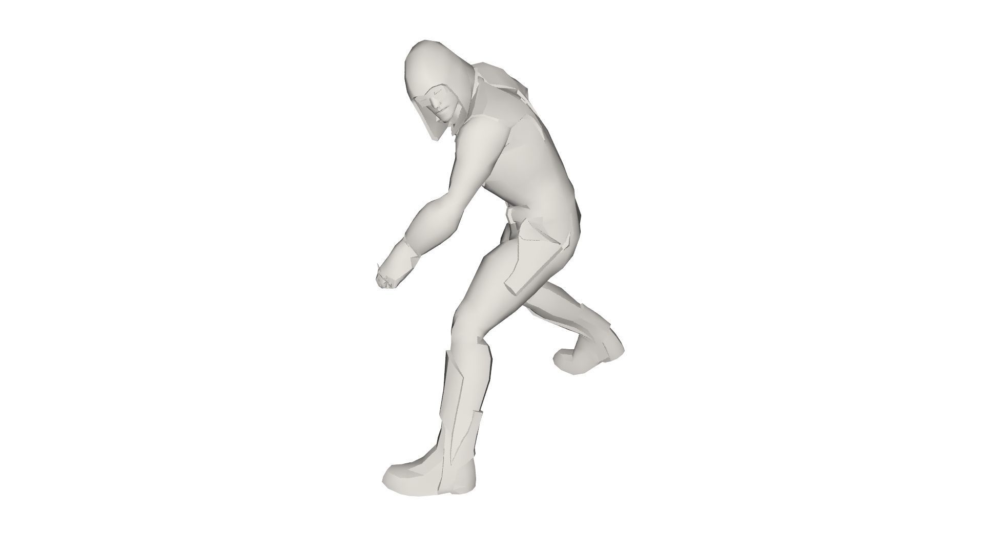 Superhero concept 3D model_1