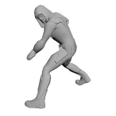 Superhero concept 3D model_8