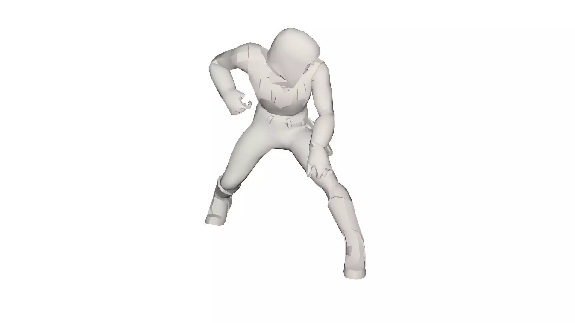 Superhero concept 3D model_0