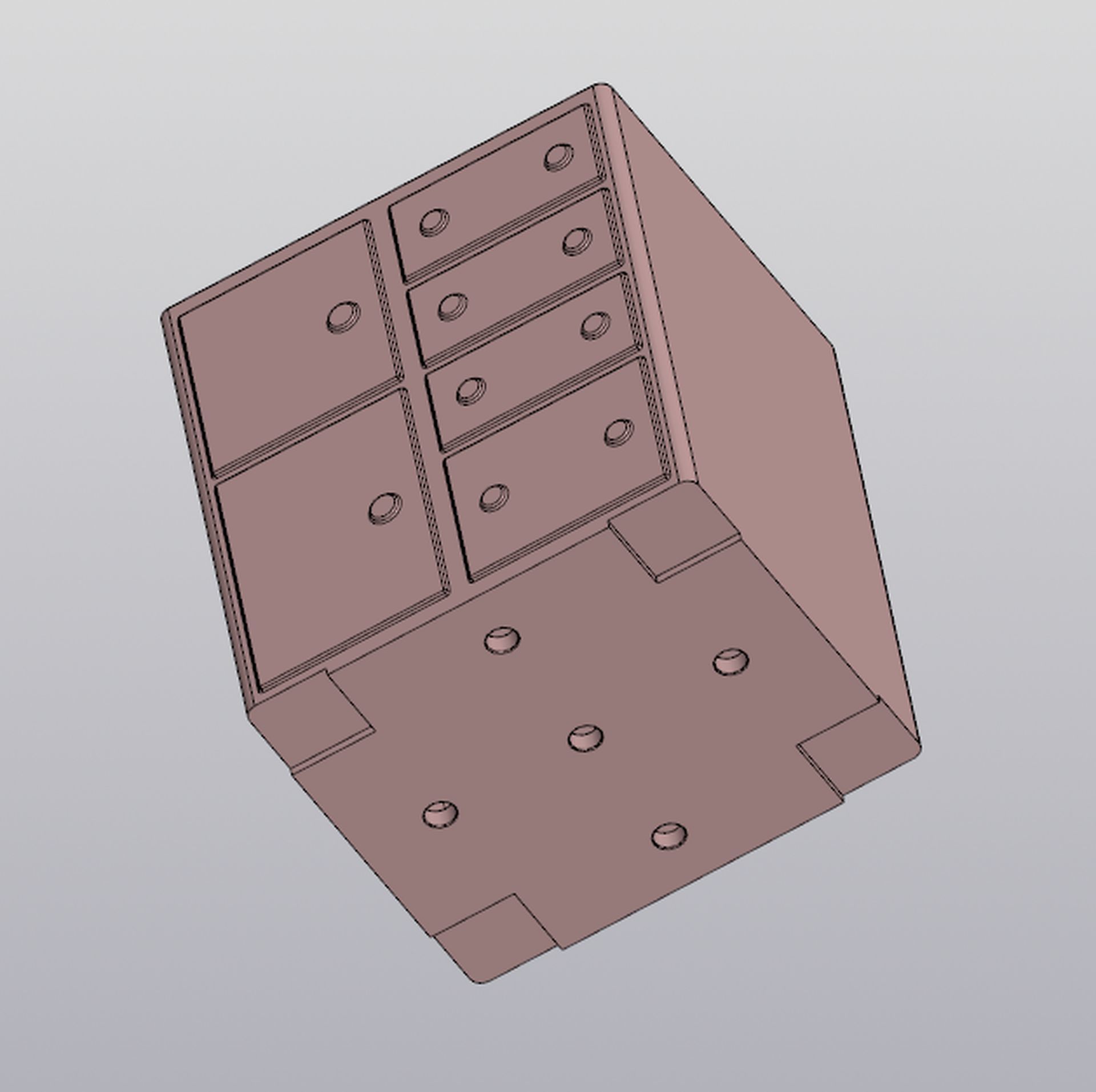 Planter Dresser  3D print model_9