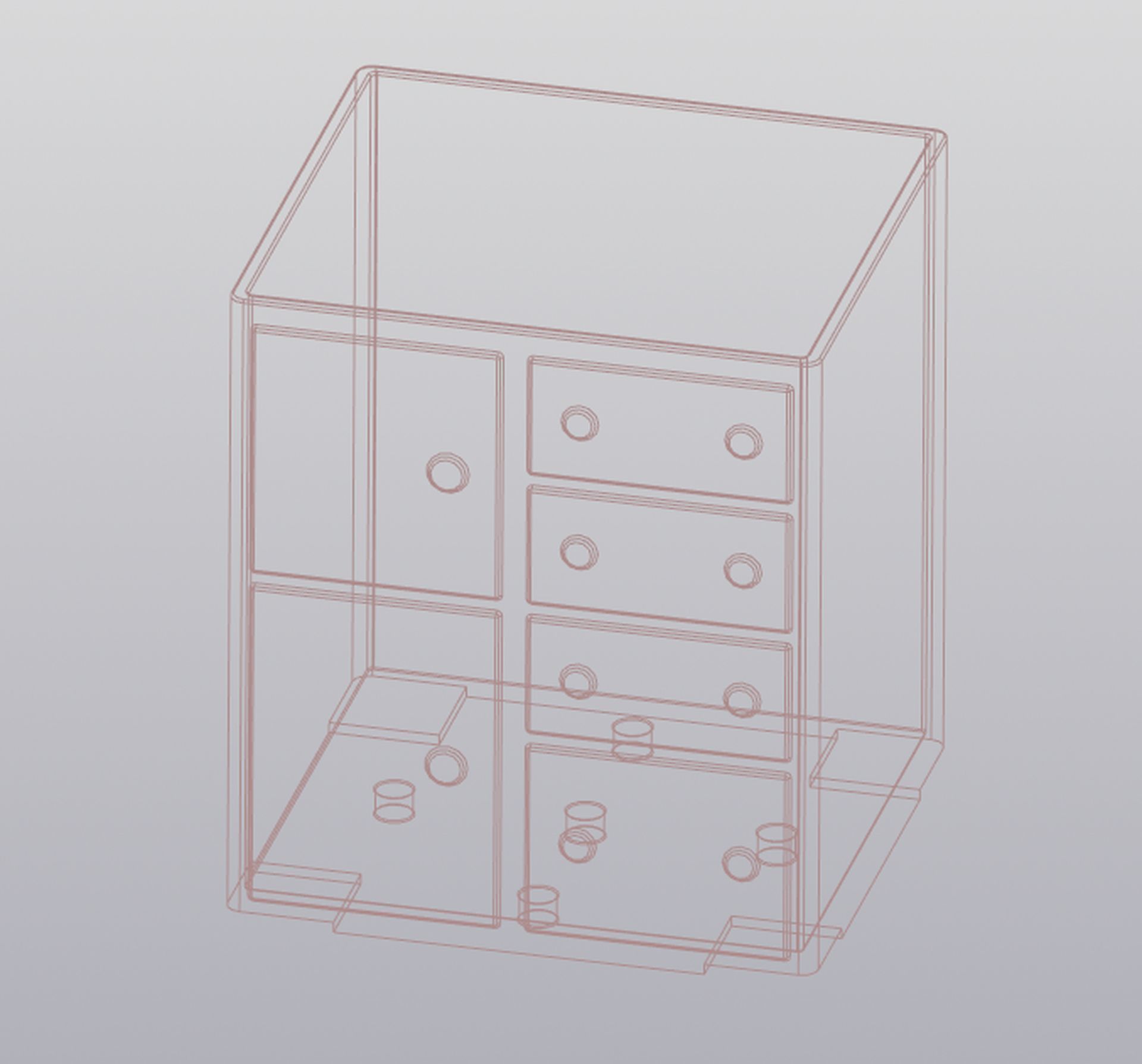 Planter Dresser  3D print model_11