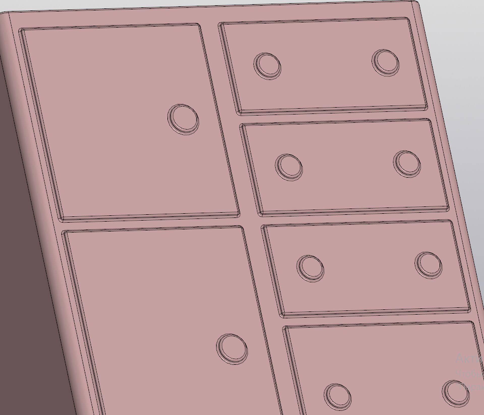 Planter Dresser  3D print model_7