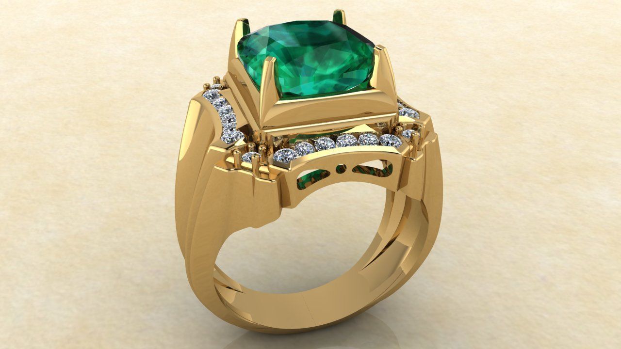 Ring Men 3D print model_1