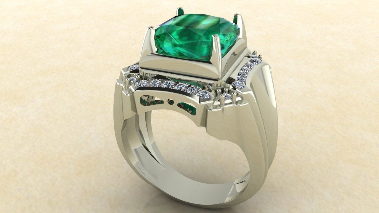 Ring Men 3D print model_2